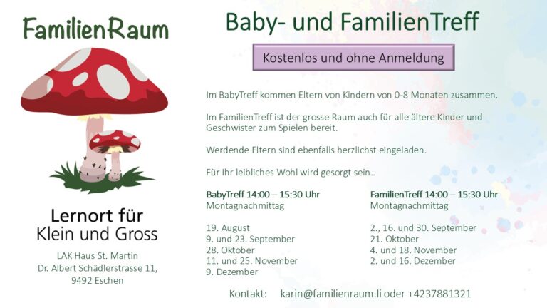 Baby und FamilienTreff 8-12.2024